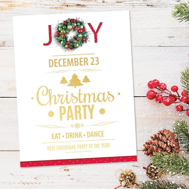 Current Great Joy Holiday Letter Paper - Set of 25 Christmas stationery papers are 8 1/2" x 11", compatible computer paper - Image 3